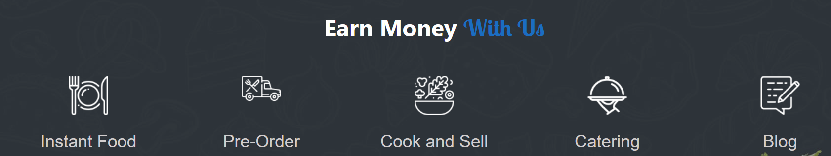Earn money with us